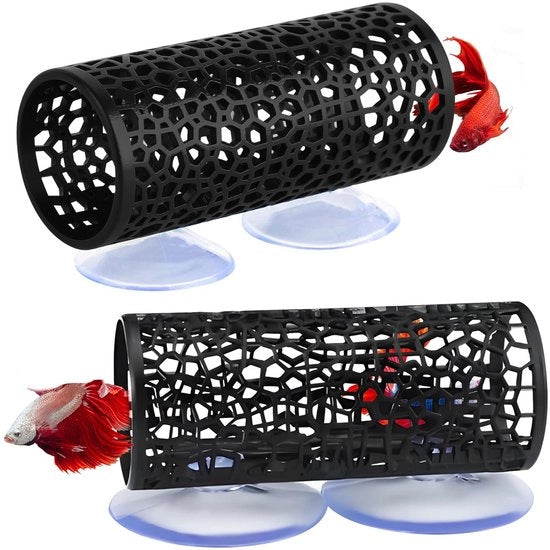 Decorazione per Acquario 2 Pezzi - Accessori per Acquario - Habitat Segreto - Giocattolo per Gamberi - Adatto per Pesci Piccoli - Materiale Premium - Accessori per Acquario

Specifiche tecniche: 
- 2 pezzi