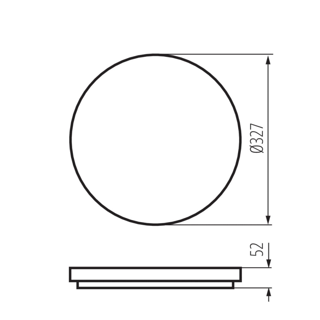 Kanlux VARSO plafoniera LED 36W 4000K IP54 sensore