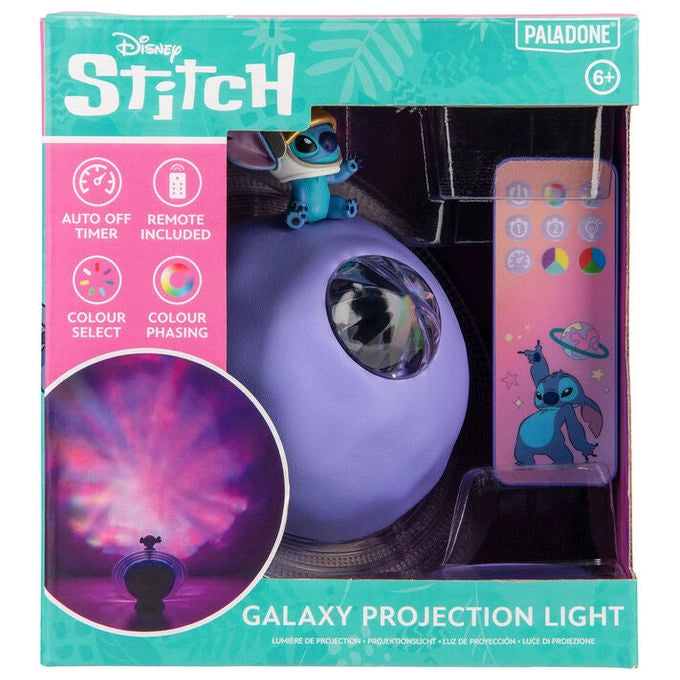 Paladone Products Lampada Proiettore Galattica Disney Stitch 18x18x10cm