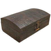 Valigia artigianale in metallo, 67x37x25h cm