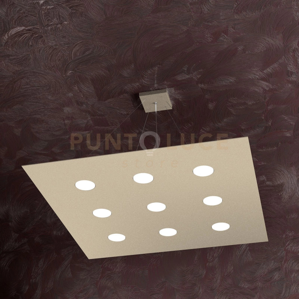 AREA SOSPENSIONE 9+4 LUCI BIEMISSIONE SABBIA 1127-S9+4-SA