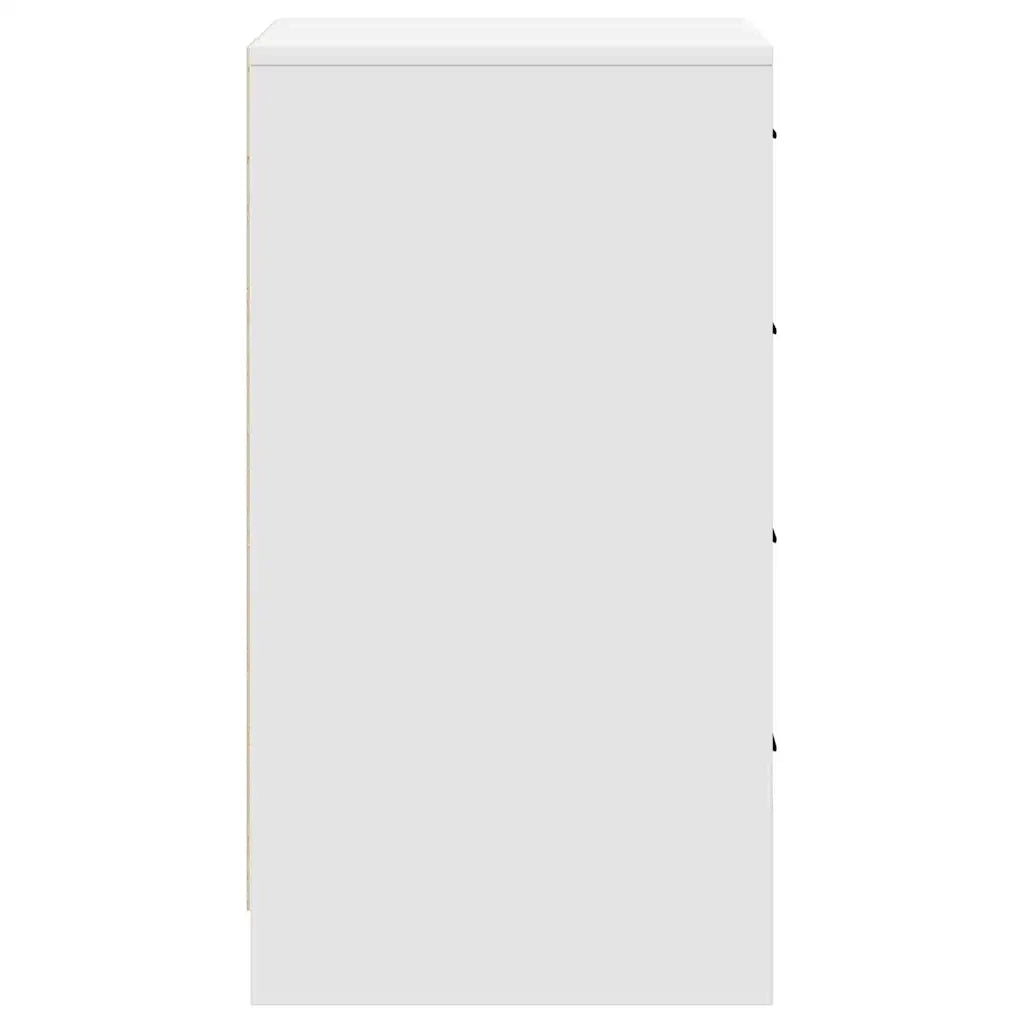 Credenza con cassetto Bianco 40 x 41 x 75 cm Legno multistrato 865055