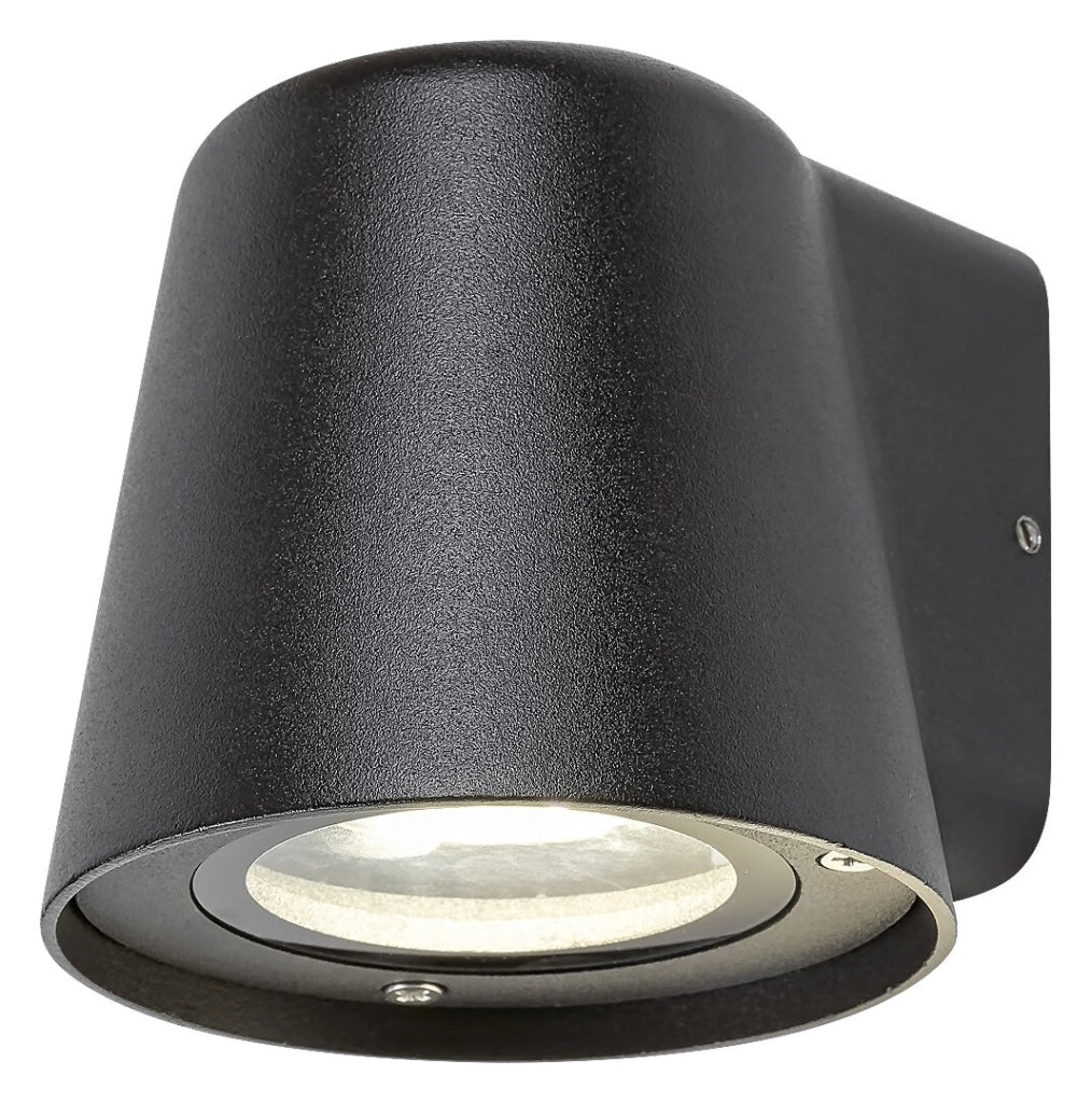 Applique esterna moderna GU10 IP54 nero Rabalux Mandal