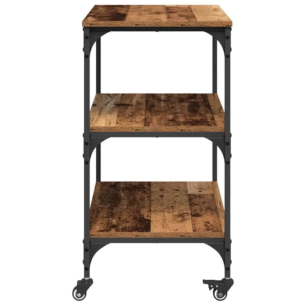 Carrello da Cucina Legno vecchio 60 x 41 x 76 cm 883008