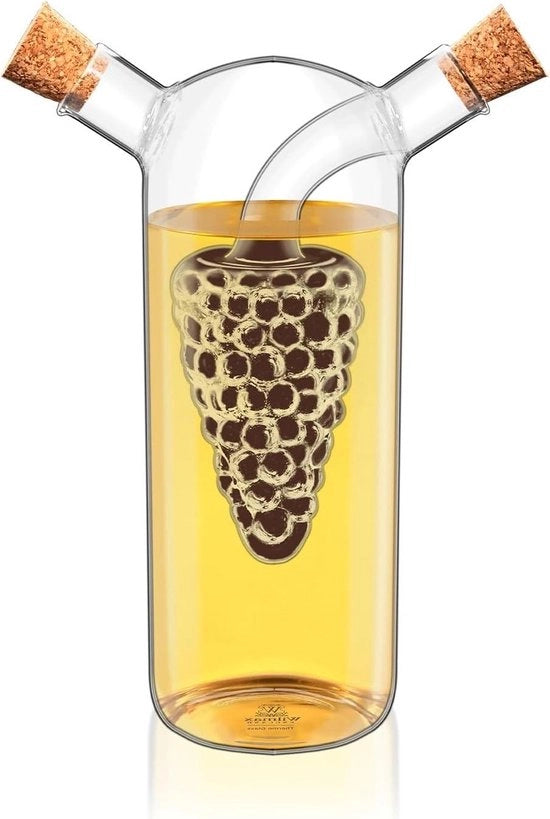 Dispensatore di olio d'oliva 2 in 1 - 250 ml - 50 ml