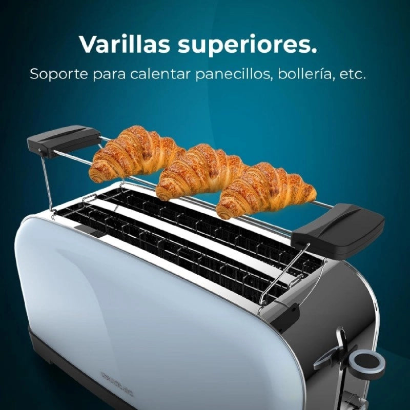 CECOTEC 04823 - Tostapane Toastin' time 1500 Blue