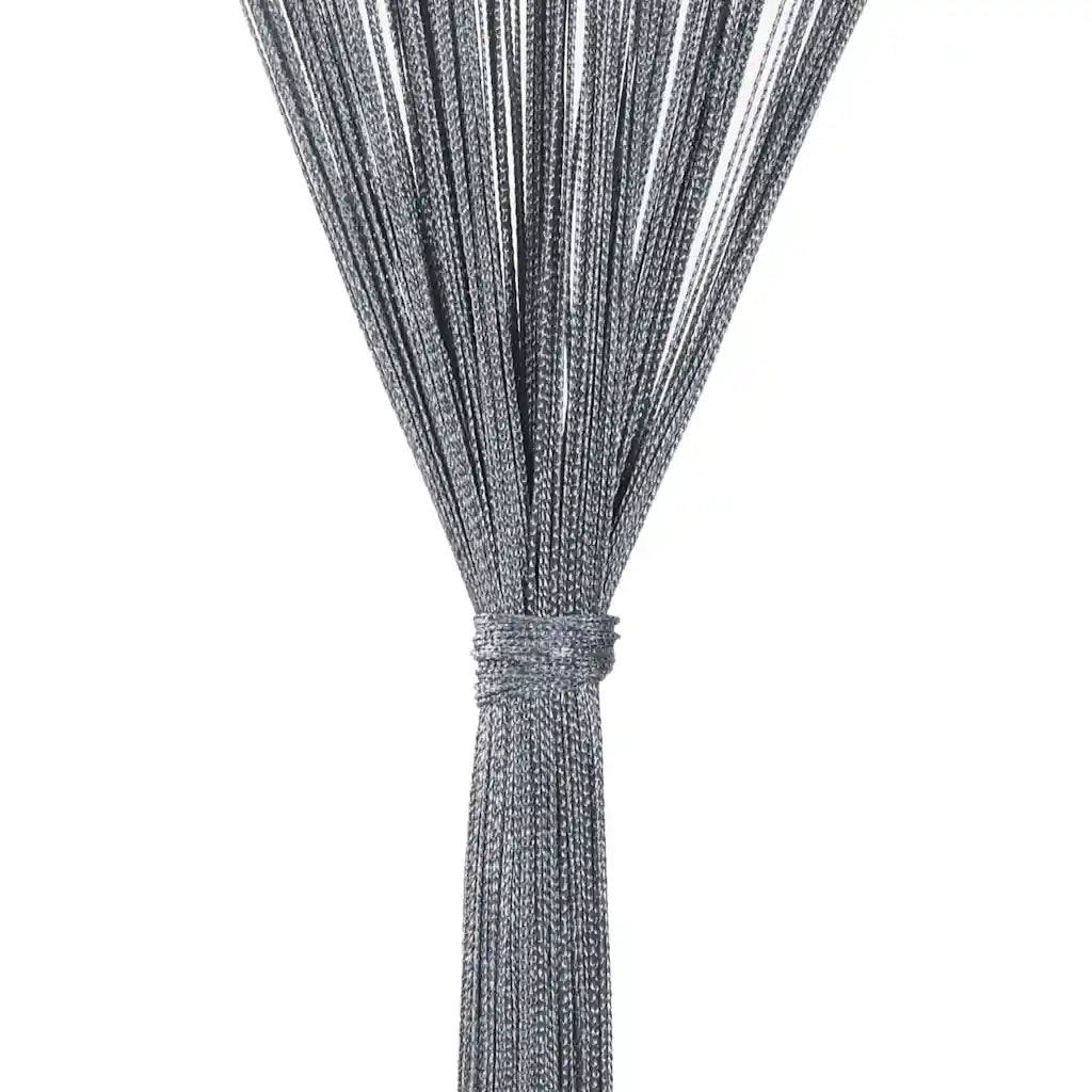 Tende a fili 2 pz Antracite 140x250 cm 4102052