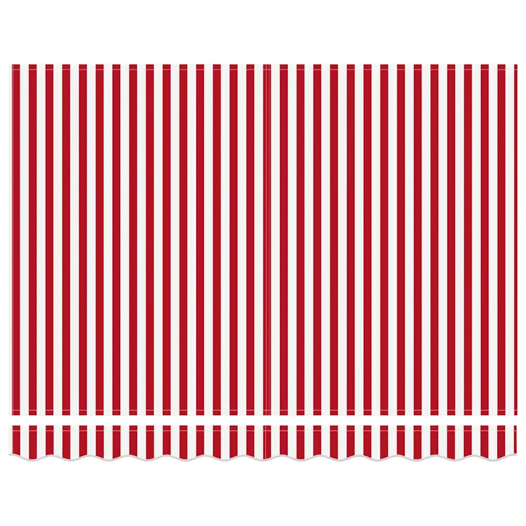 Tenda da Sole Rosso e Bianco 350 x 250 x 165 cm 3330280
