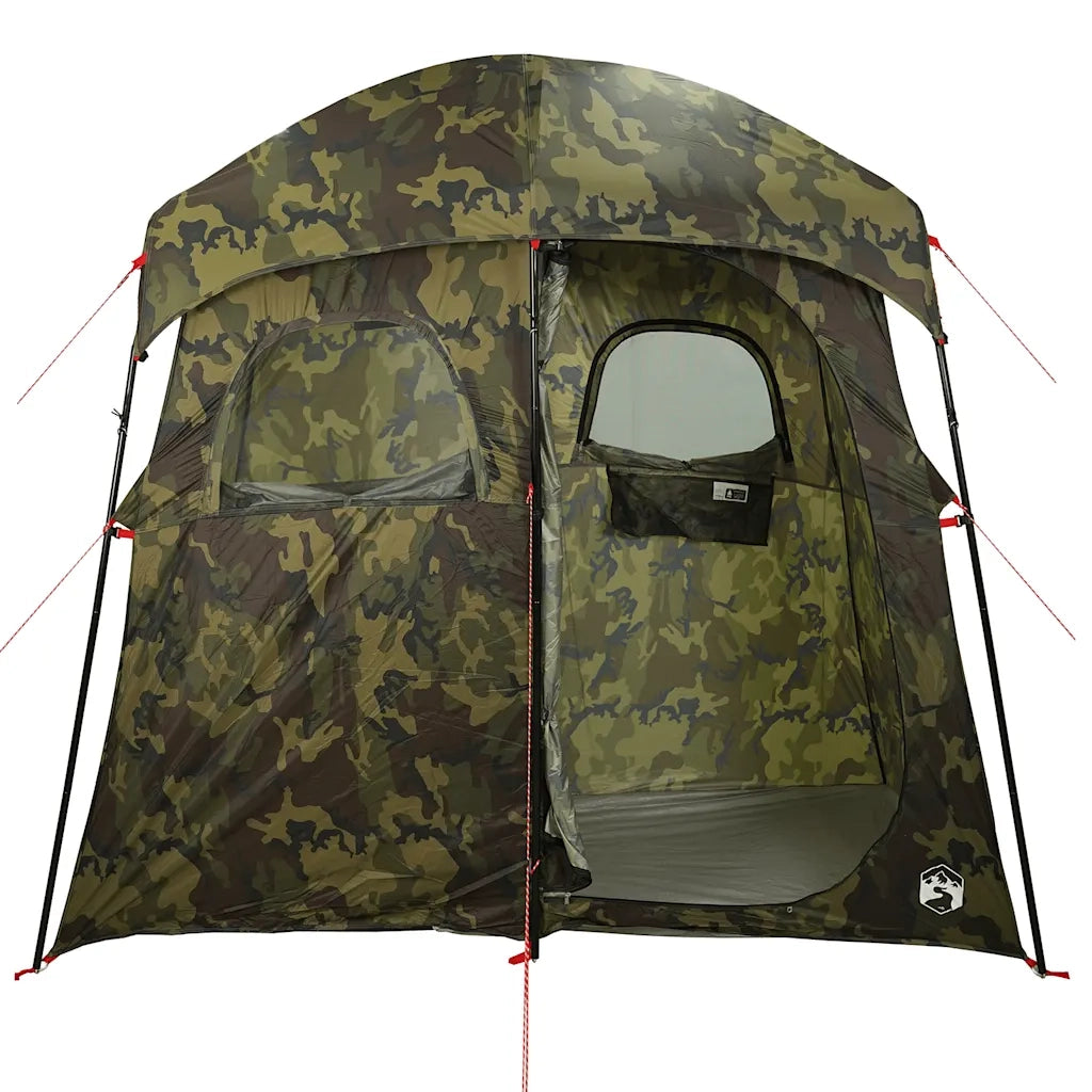 Tenda da Doccia per 2 Persone Mimetica Impermeabile 4009538