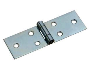 CERNIERE LUNGHE CON PERNO FISSO ART.122- - mm.28x140x1,4 - 24 pezzi ALDEGHI