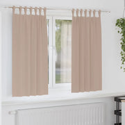 Tende Blackout con Anelli 2 pcs Talpa 175 x 140 cm Poliestere 4107549