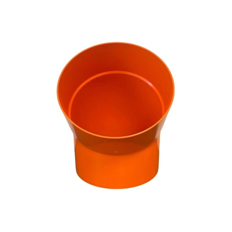 Curva 45° in pvc : Colore - Arancio, Diametro - 250