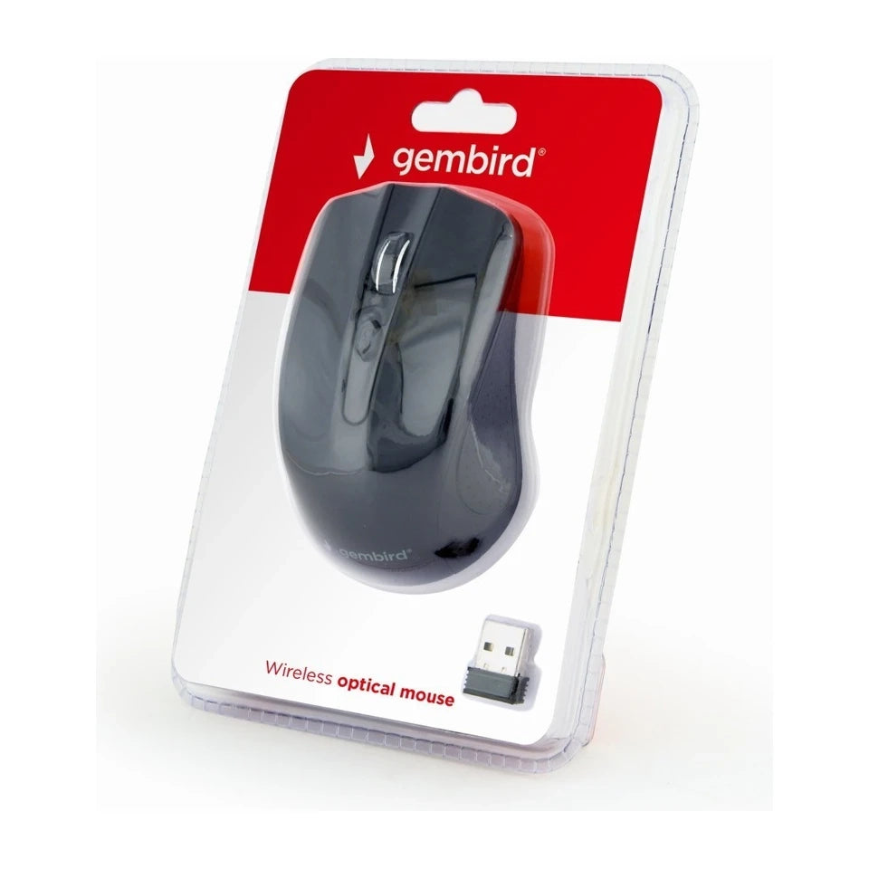 Gembird MUSW-4B-04 mouse Ottico Wireless RF Ambidestro 1600 DPI