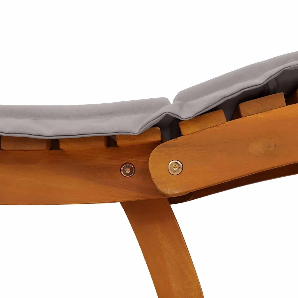 Lettino prendisole 2 pcs Talpa Legno di Acacia Massello 4107098
