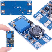 Convertitore DC-DC Step-Up MT3608 – Alta Efficienza, 2V-28V, Max 2A