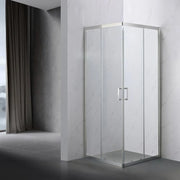 Box Doccia Quadrato 68-80/68-80x190h 6mm Cromato - Imperia