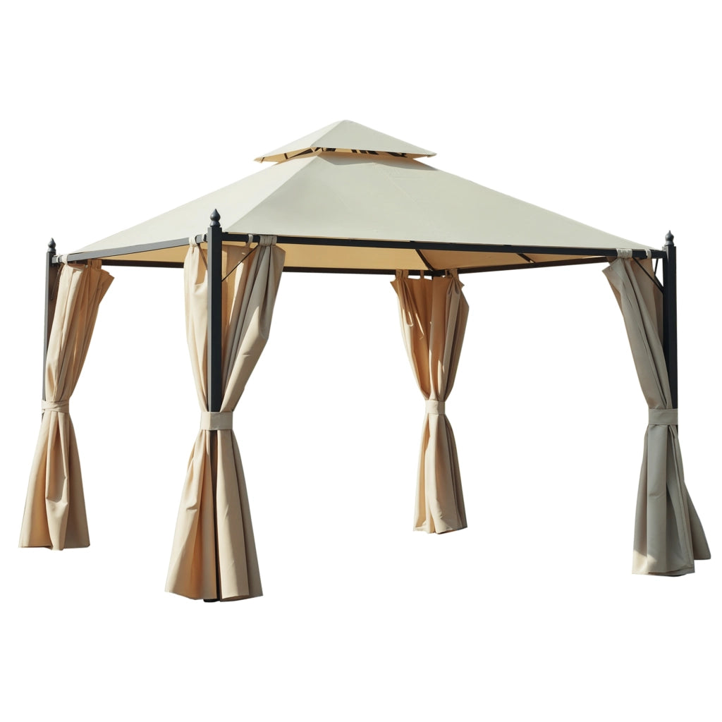 Gazebo da Giardino 3x3m ¨C Minimal ¨C Beige