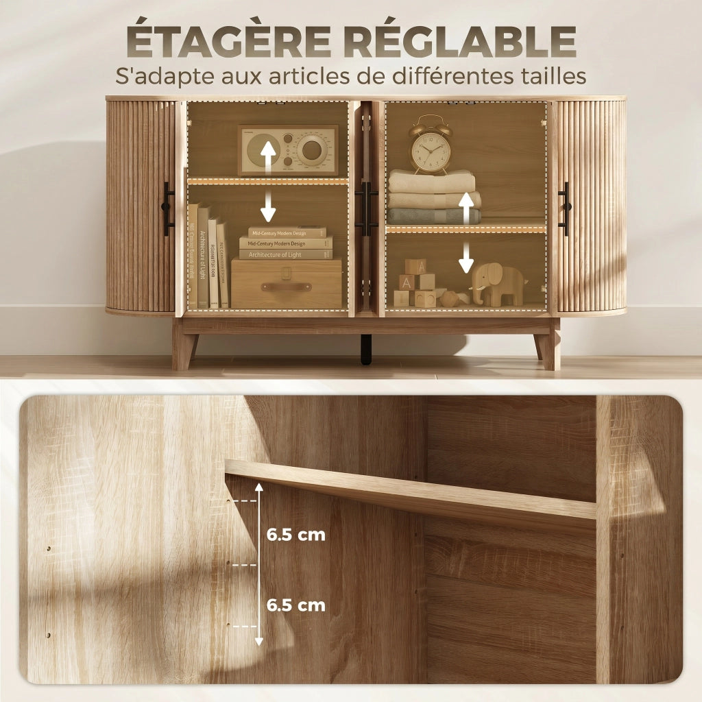 Credenza ¨C Zephmum ¨C Rovere 147x40x76