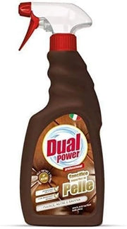 DUAL POWER SPRAY IN FORMATO DA 500ML SPECIFICO PER TESSUTI IN  PELLE
