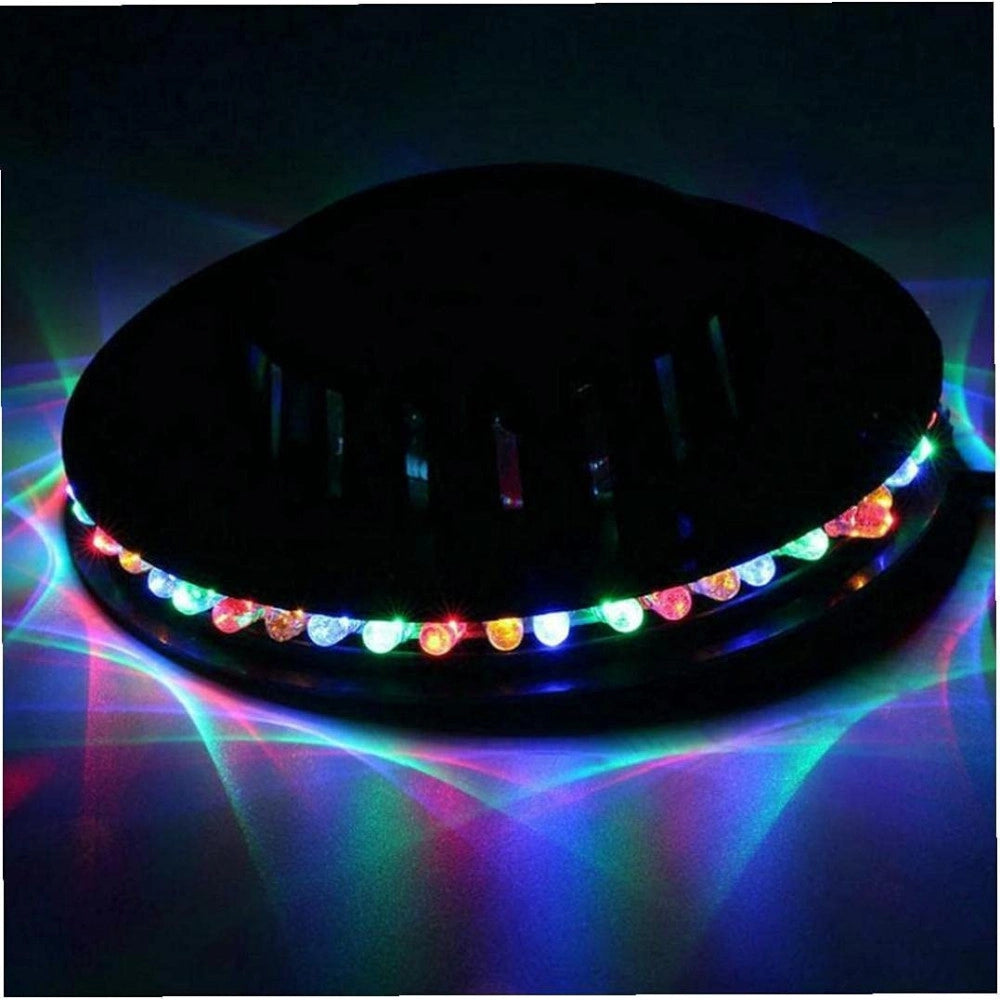Trade Shop - Lampada Effetto Discoteca Da Tavolo Soffitto Led Rgb Multicolor Luce Rotante -