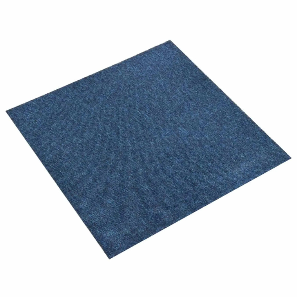 Tappeto 20 pz Blu Scuro 50 x 50 cm 100% Polipropilene