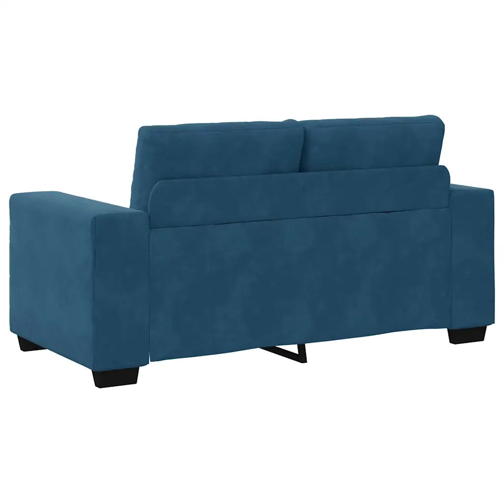 Set di divani 3 pcs Blu 221 x 80 x 80 cm Velluto 3324648