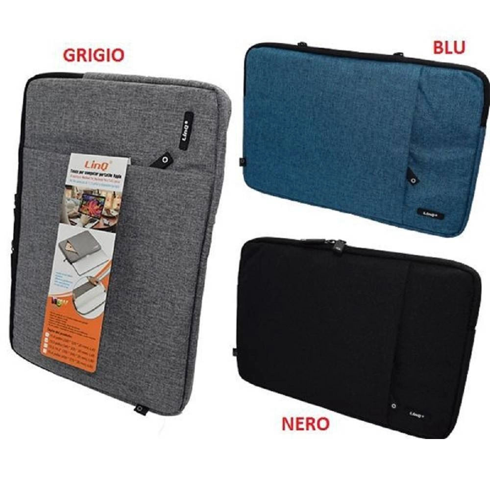 Trade Shop - Custodia Borsa Tessuto Tasca Notebook Portatile Tablet Macbook Air Pro 13,3″ L45 -