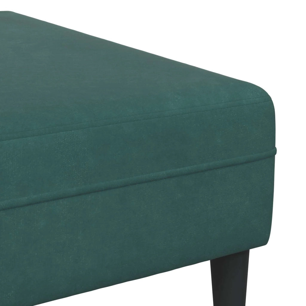 Divano per Soggiorno 3 pcs Verde Scuro 250 x 188 x 76 cm 3335124