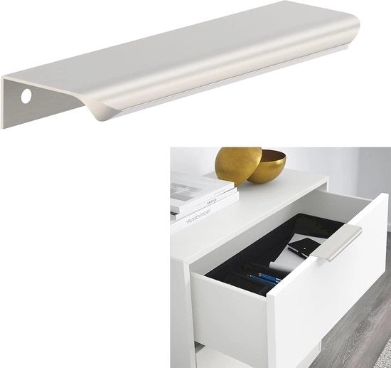 Greppini nascosti 128 mm - 10 pezzi, maniglie invisibili per cucina e armadio