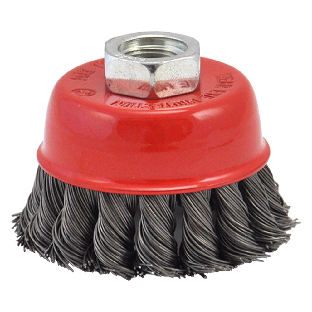 1pz spazzola a tazza per smerigliatrice ã¸ mm   65 foro m 14 cod:ferx.5028310nlm