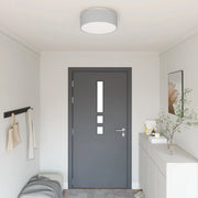 Lampada da soffitto Grigio 38 x 38 x 13,5 cm Tessuto 42001208