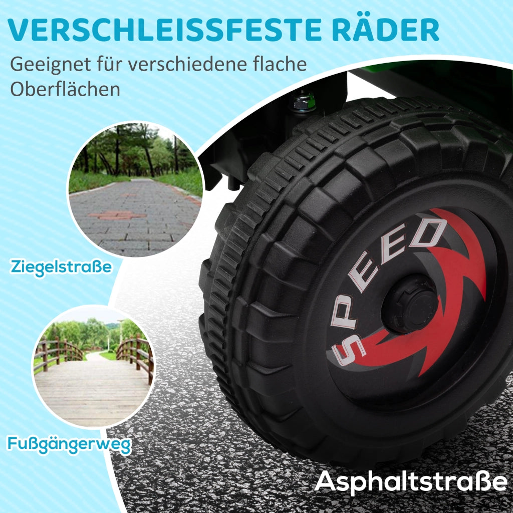 Quad elettrico per bambini ¨C zephmum ¨C Verde