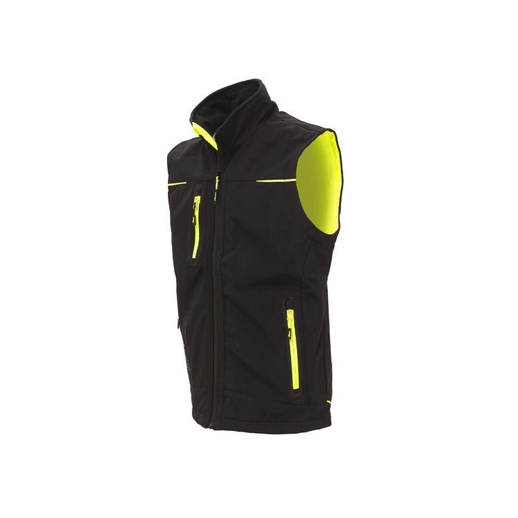 Gilet Soft Shell Universe Upower Black Carbon Xxl