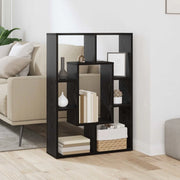 Armadio per Libri Rovere Nero 63 x 20 x 90 cm Legno multistrato 879673