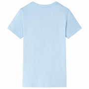 Maglietta da Bambino Azzurra 104