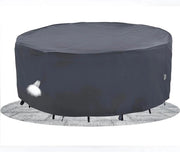 Ombrellone da giardino - resistente all'acqua - 230 x 80 cm - grigio