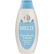 BREEZE BAGNO DOCCIA SHAMPOO CORPO CAPELLI 400ML FRAGRANZA TALCO