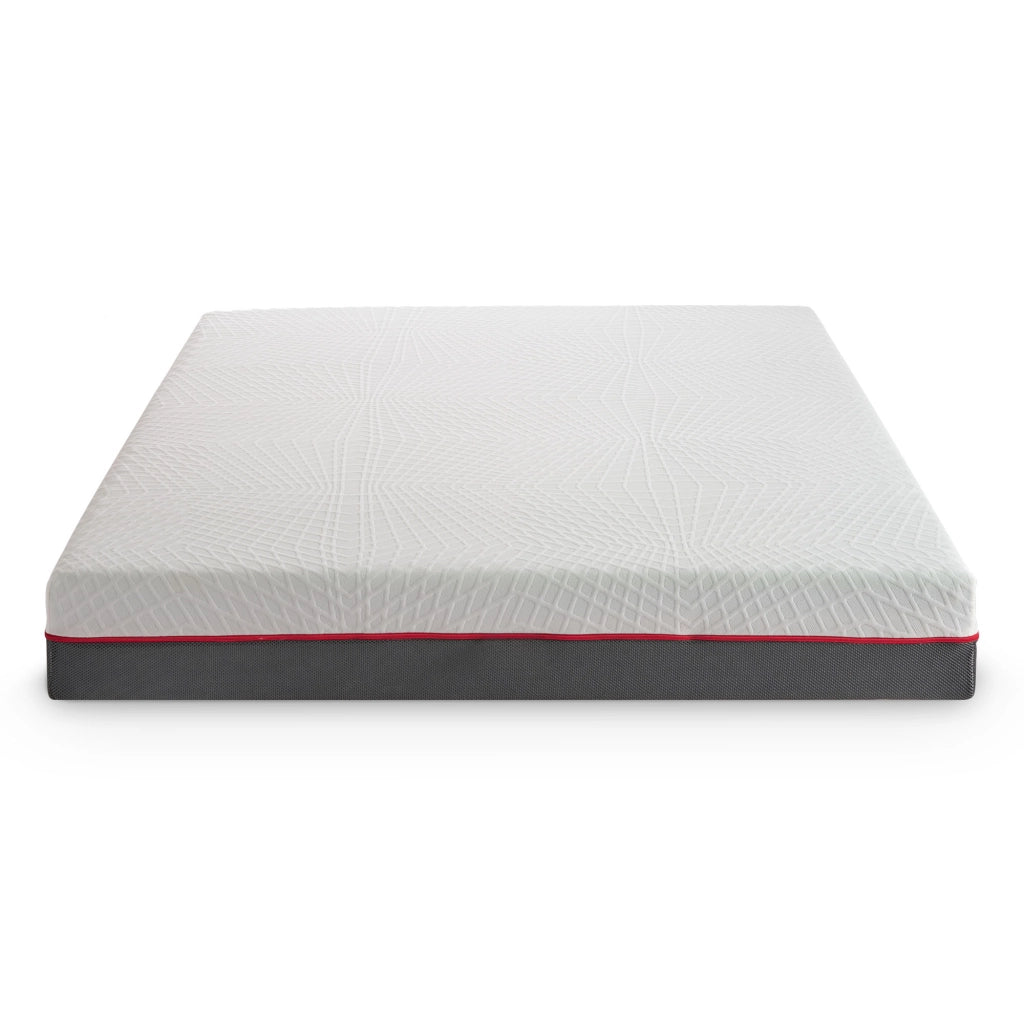 Materasso Matrimoniale 160x190 in Memory Foam, Altezza 21 cm, Sfoderabile, Rigidità H3, GREY
