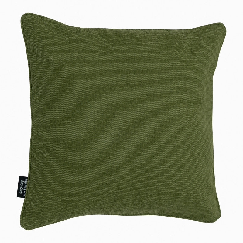 Coussin Canvas Eco+ 50 x 50 cm - MADISON SÃ©rie DÃ©co - Vert