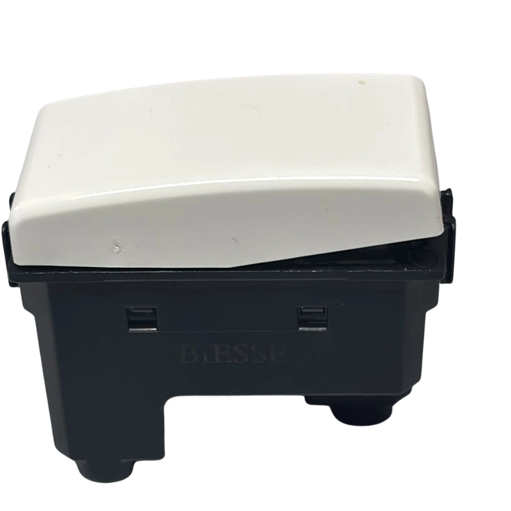 Biesse serie fom dev deviatore unipolare 16a compatibile serie bticino matix