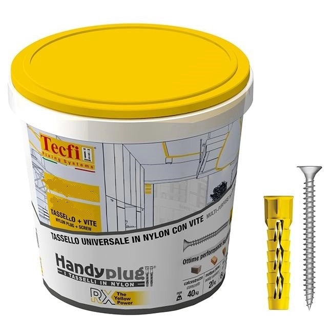 TASSELLI NYLON MM 8X40 C/VITE PZ150