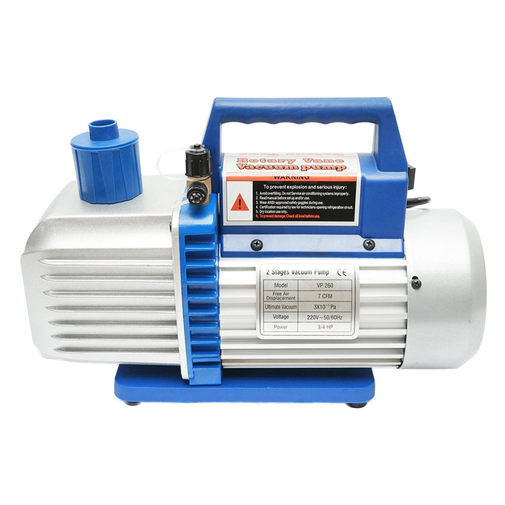 Pompa per vuoto, vuoto 220V, 3/4 HP per impianti di refrigerazione 170 l/min
