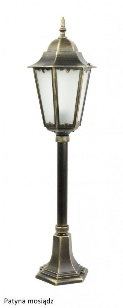 Lampada da giardino a stelo Retro nera 85cm E27 IP43