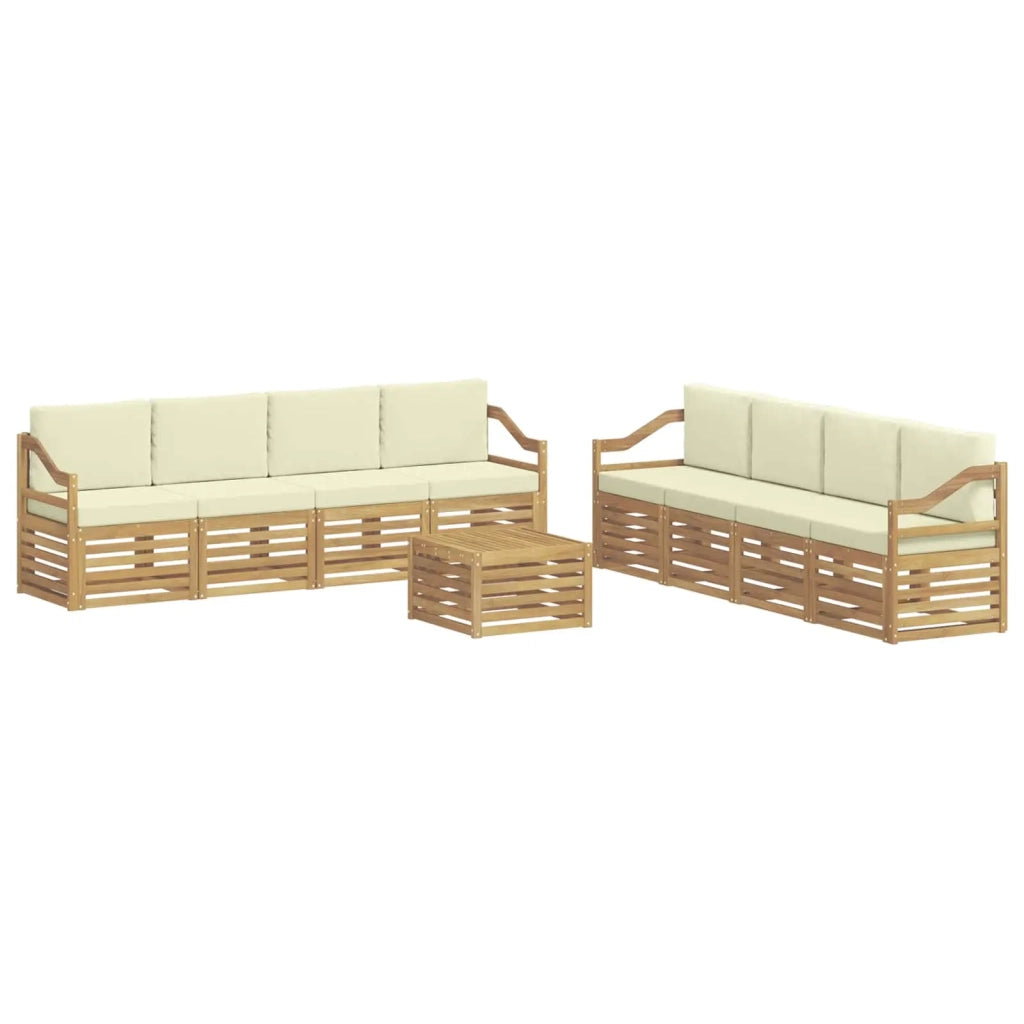 Set divani Legno di Acacia Massello 3391610
