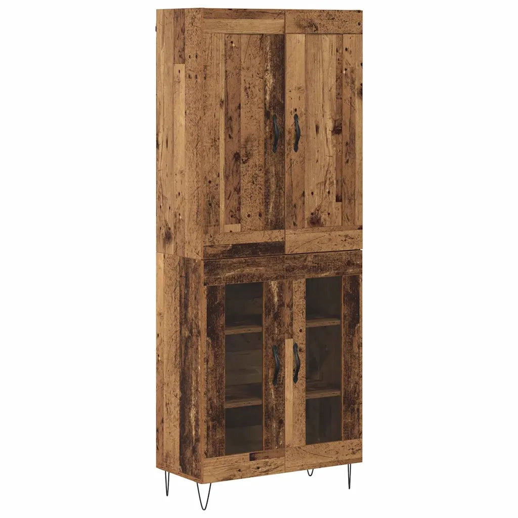 Credenza Legno vecchio 69,5 x 34 x 180 cm Legno multistrato