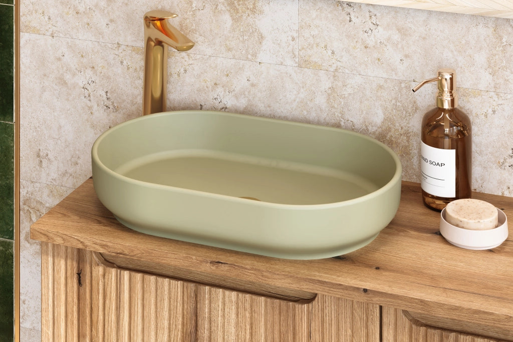 Lavabo da appoggio Lavabi da appoggio 55 x 12 x 35 cm