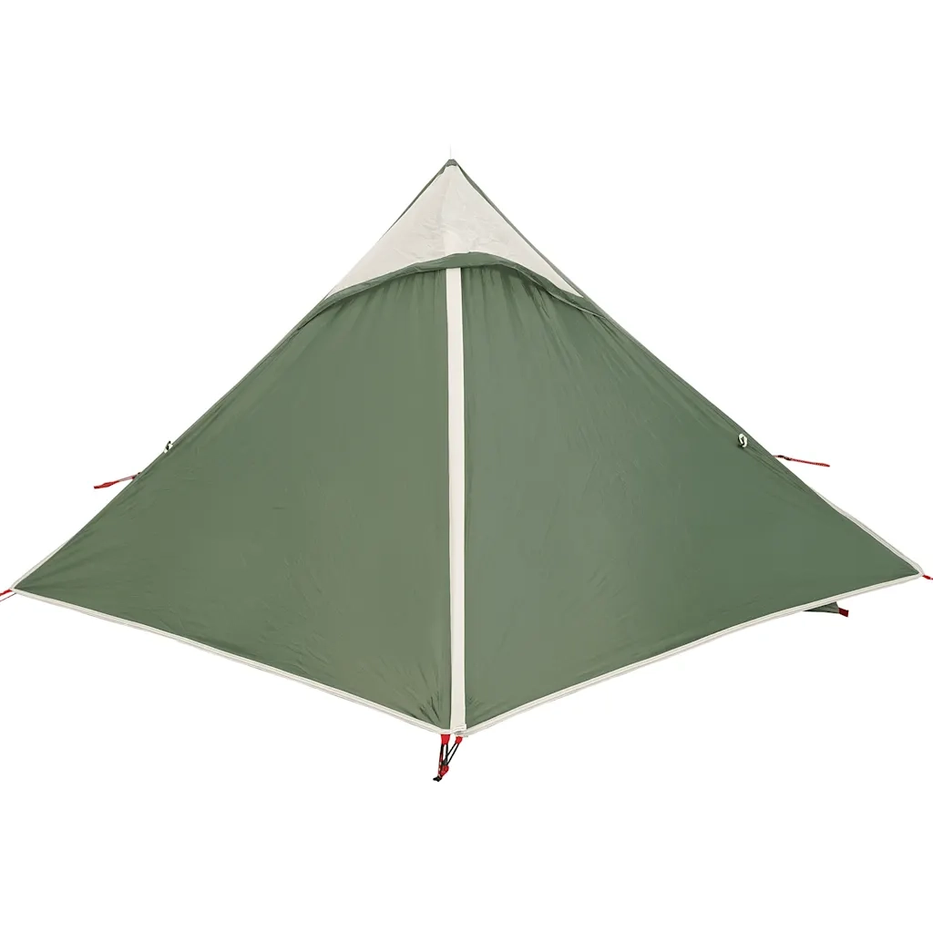 Tenda da Campeggio per 2 Persone Verde Impermeabile 4009434