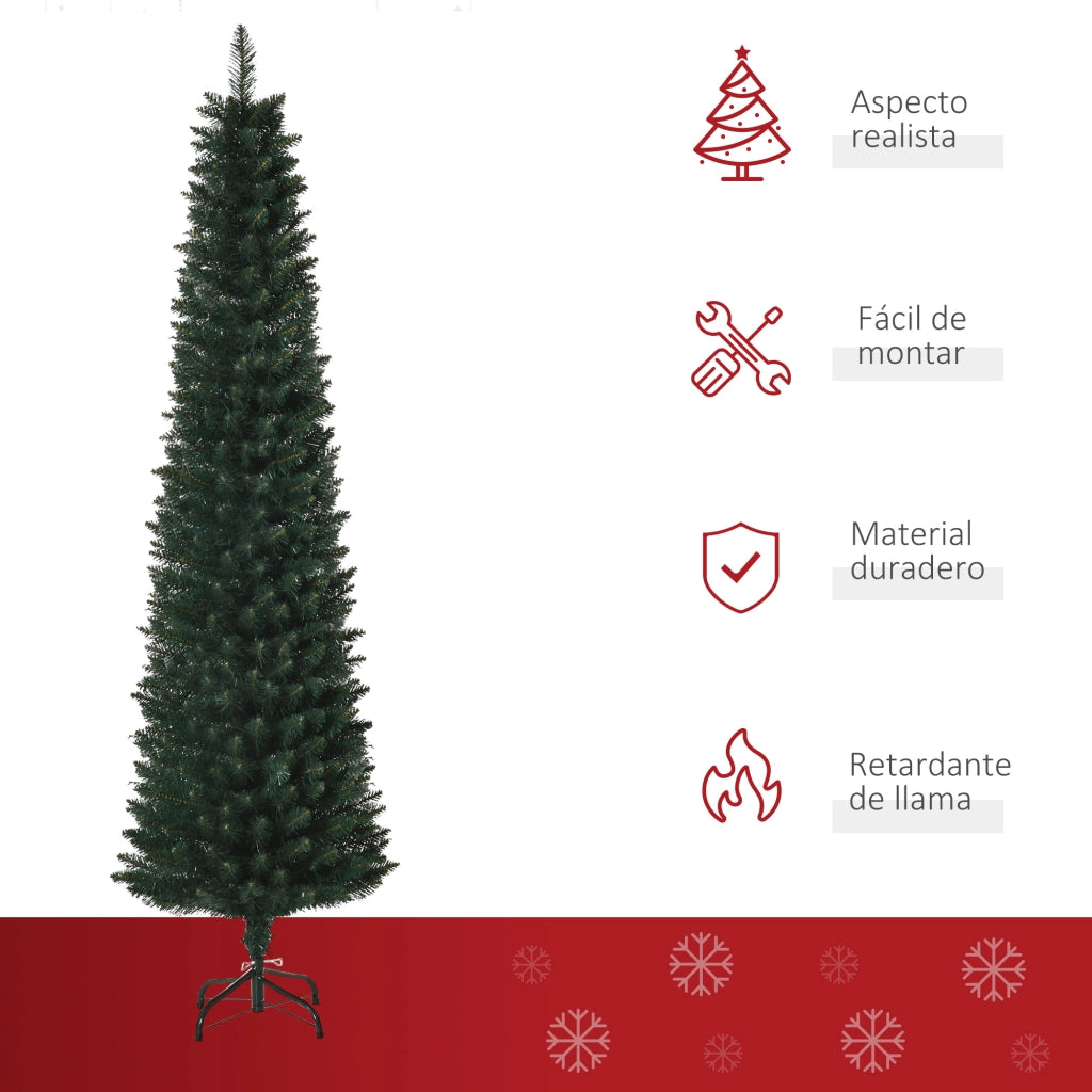 Albero di Natale Artificiale ¨C Minimal ¨C 180 cm Verde ?56