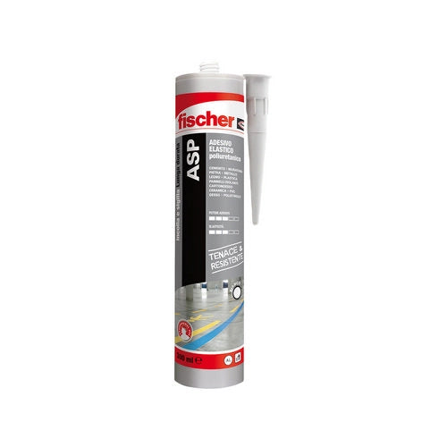 ADESIVO SIGILLANTE POLIURETANICO ASP- 300 ml Grigio- FISCH- pezzi 1