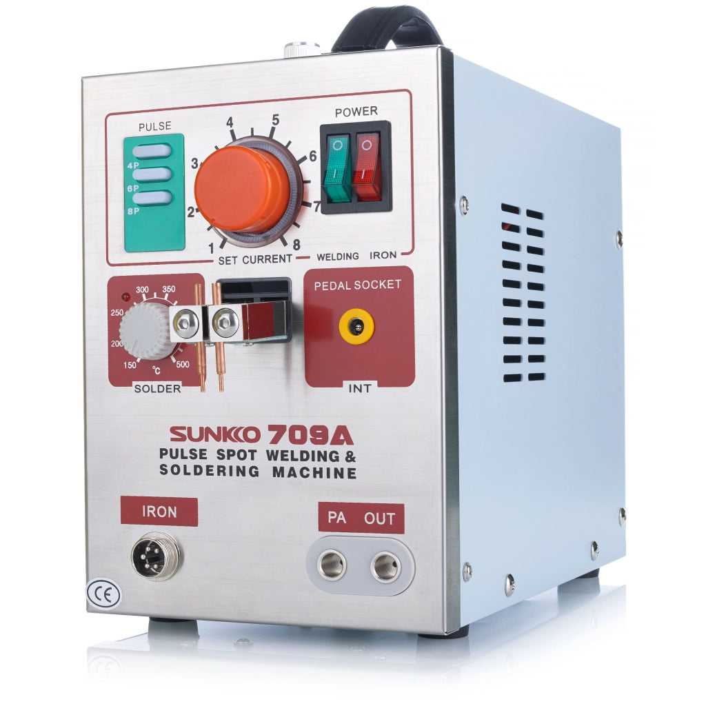Saldatrice a Punti Sunkko 709A – Alta Potenza e Precisione | 3,2 kW, 120~1200A